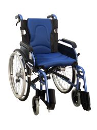 Invalidný vozík s brzdou pre doprovod